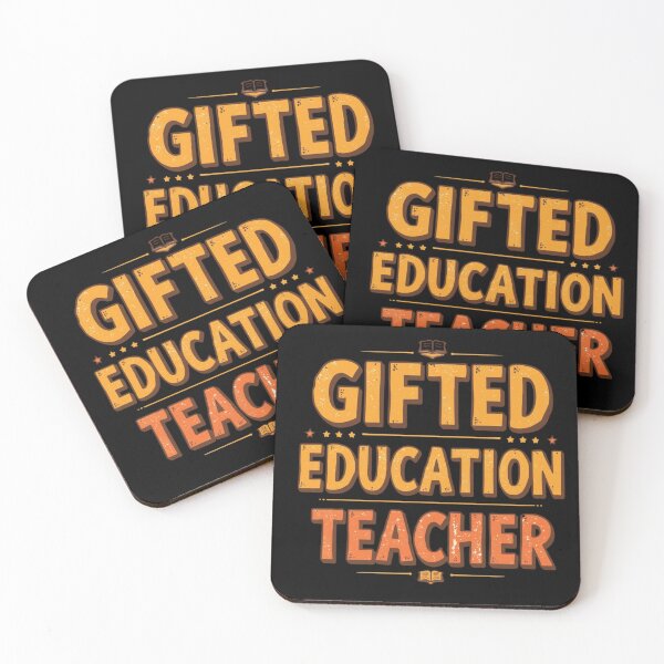 Item preview, Gifted education Teacher - Funny Quote Design designed and sold by Happyhoo1.