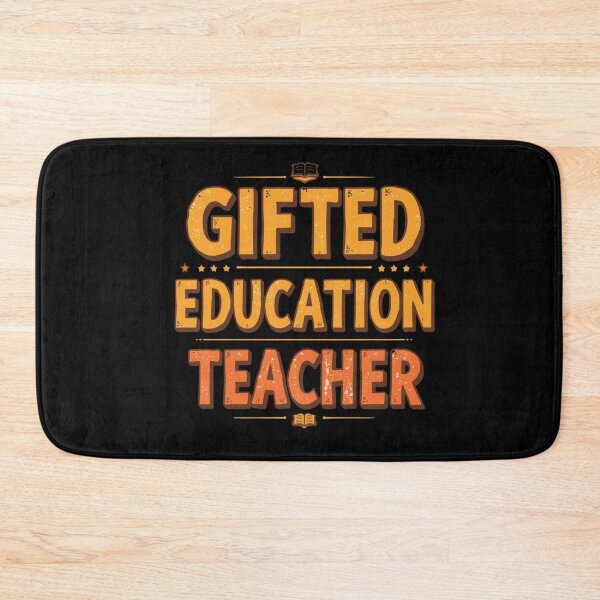 Item preview, Gifted education Teacher - Funny Quote Design designed and sold by Happyhoo1.