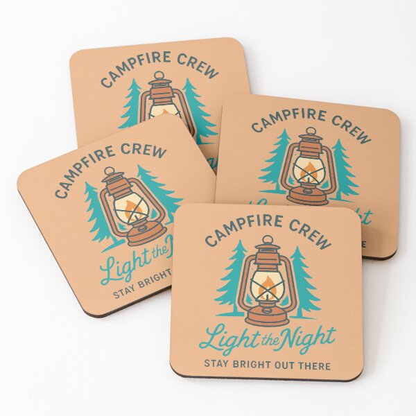 Item preview, Campfire Lantern Crew designed and sold by PrintSmithArt.