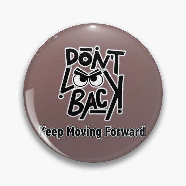 Item preview, Don’t Look Back Motivational Quote designed and sold by TextAura™.