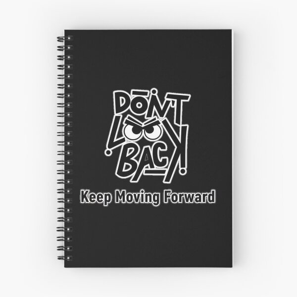 Item preview, Don’t Look Back Motivational Quote designed and sold by TextAura™.
