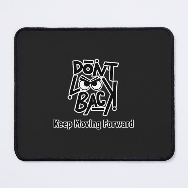 Item preview, Don’t Look Back Motivational Quote designed and sold by TextAura™.