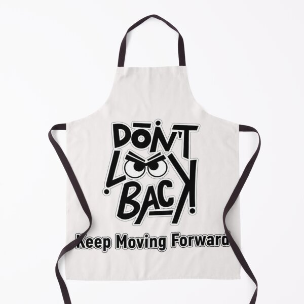 Item preview, Don’t Look Back Motivational Quote designed and sold by TextAura™.