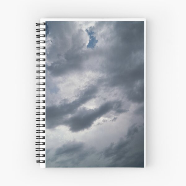 Item preview, Storm Clouds Hiding Blue Sky Photographic Print designed and sold by Mother-Nature65.