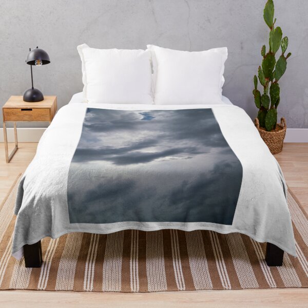 Item preview, Storm Clouds Hiding Blue Sky Photographic Print designed and sold by Mother-Nature65.