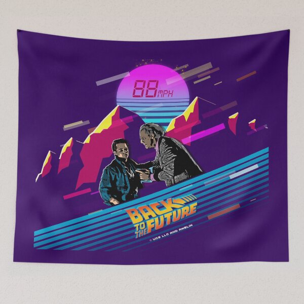 Item preview, Back To The Future Retro Design © UCS LLC and Amblin designed and sold by millsyb.