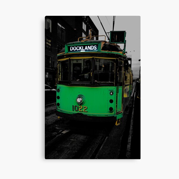 Docklands Tram Canvas Print