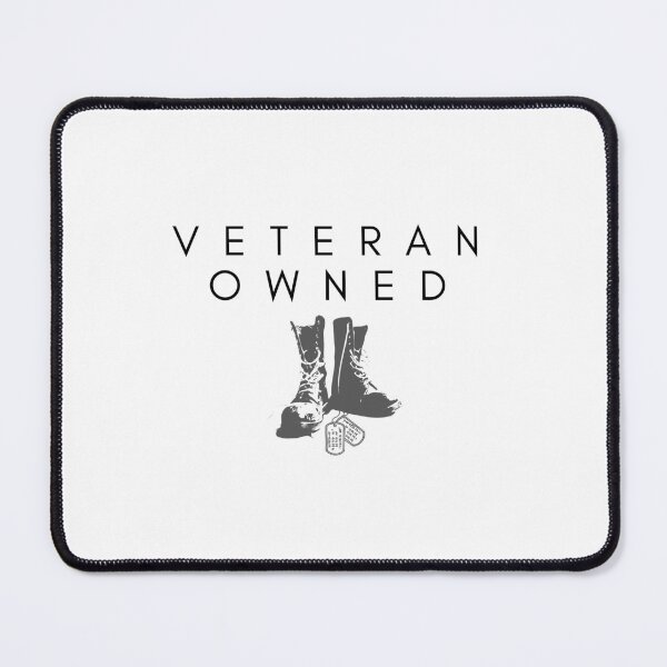 Item preview, Veteran Owned designed and sold by MeowsicToMyEarz.