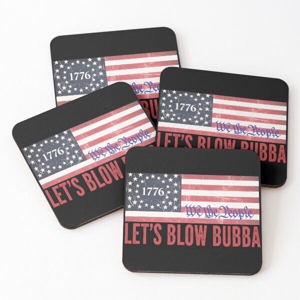 Item preview, Let's Blow Bubba Funny US Flag designed and sold by gear-posters.