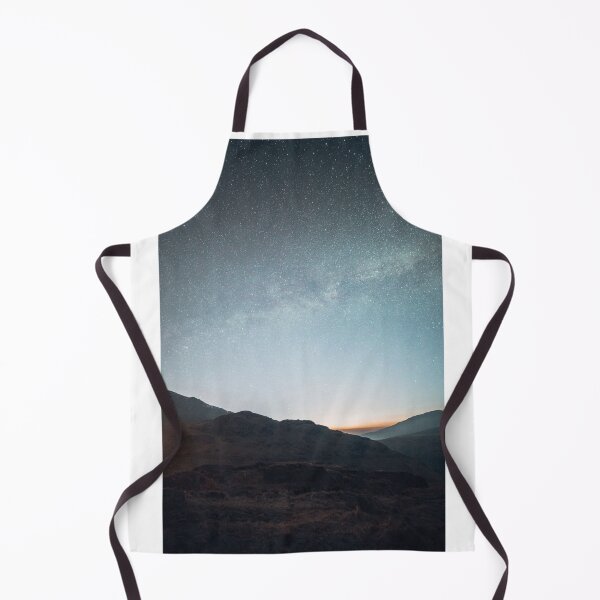 Item preview, Night Sky Over Rocky Landscape Photographic Print designed and sold by Mother-Nature65.