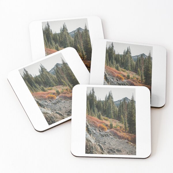 Item preview, Mountain Path Trees Photographic Print designed and sold by Mother-Nature65.