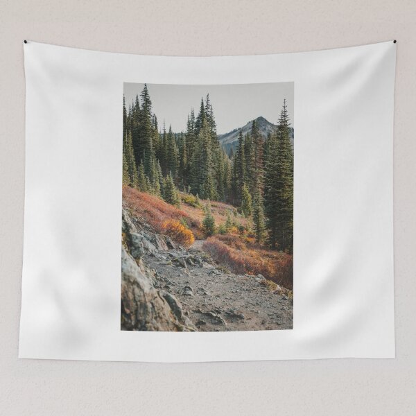 Item preview, Mountain Path Trees Photographic Print designed and sold by Mother-Nature65.