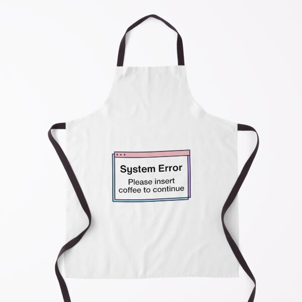 Item preview, System Error Coffee Needed – Tech Coffee Humor Tee designed and sold by EcoArtTees.