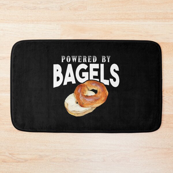 Item preview,  Funny Bagel Lover Gifts - Powered By Bagels Gift designed and sold by wilbert-aguirre.