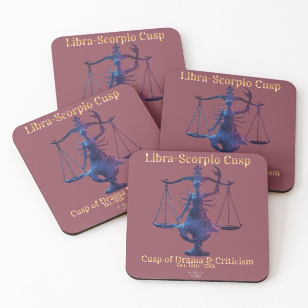 Item preview, Cusp of Drama – Libra Scorpio Zodiac Design designed and sold by TiffanysTidBits.