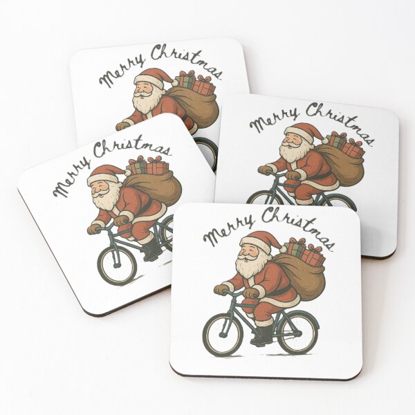 Item preview, Santa's Big Day on his Bike designed and sold by WhyNotBike.