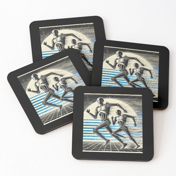 Item preview, Futuristic Humanoid Robot designed and sold by TEEJAMBOREE.