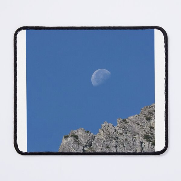Item preview, Mountain Edge Blue Sky Photographic Print designed and sold by Mother-Nature65.