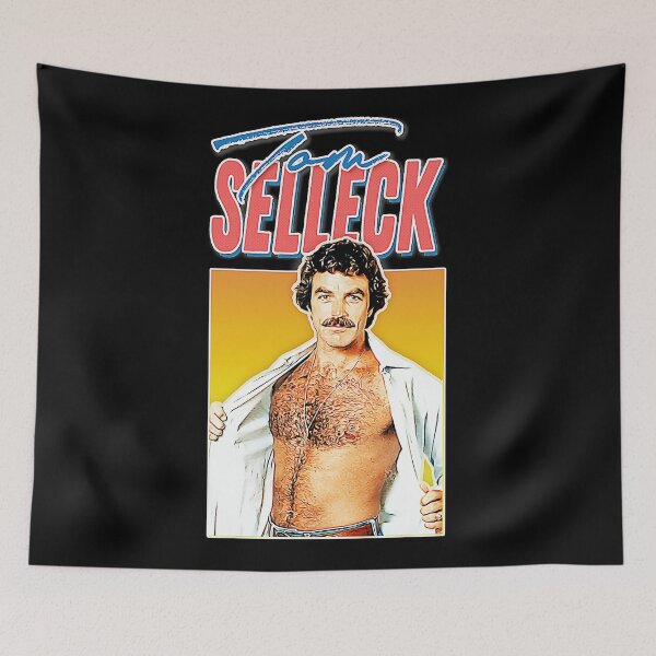 Item preview, Tom Selleck Vintage 80s Style designed and sold by MartaMarch.