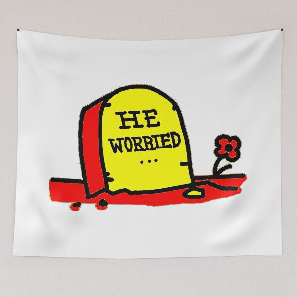 Item preview, He Worried designed and sold by HopelyLange.