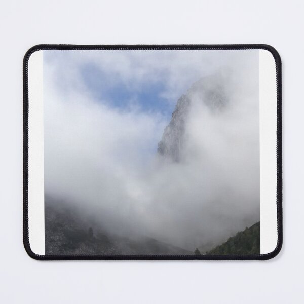 Item preview, Mountain Peak Through Mist Photographic Print designed and sold by Mother-Nature65.