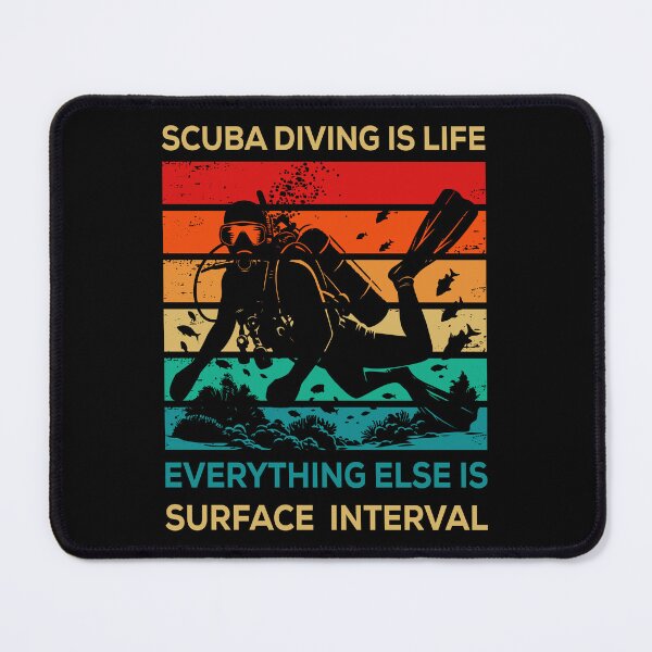 Item preview, Scuba Diving Is Life Everything Else Is Surface Interval designed and sold by mybegoniatee.