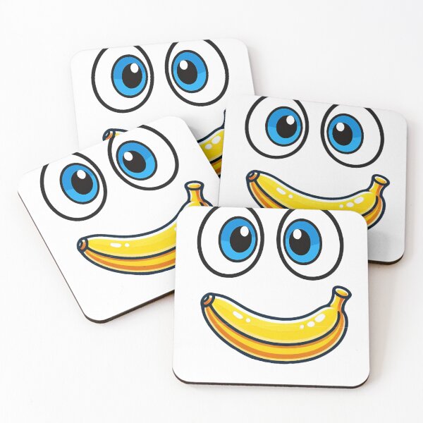 Item preview, Smiling Face With Banana Smile designed and sold by LineArtNordic.