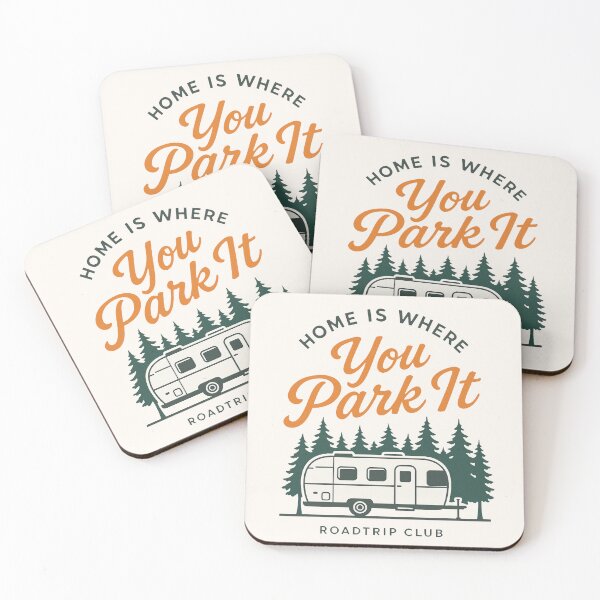 Item preview, Home is Where You Park It designed and sold by PrintSmithArt.