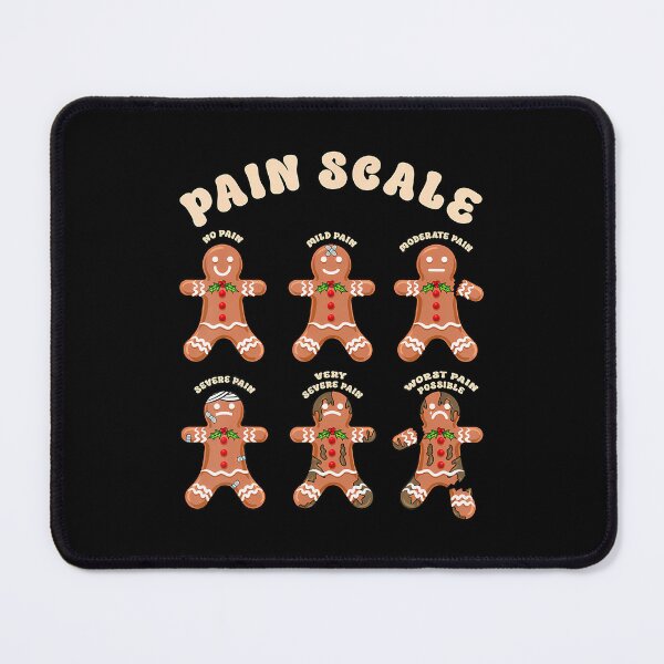 Item preview, Christmas Nurse Pain Scale Gingerbread Man Nursing Icu Er Rn designed and sold by MadalynKiehn.