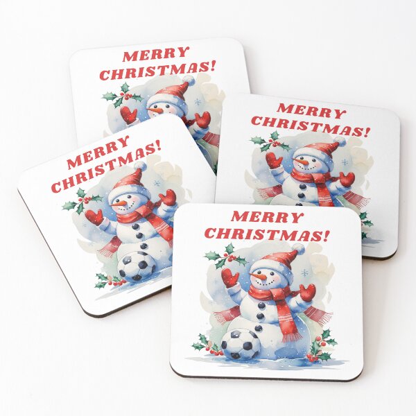 Item preview, Snowman Soccer Cheer – Holiday Winter Fun designed and sold by PAPIRO SIGLO XXI.