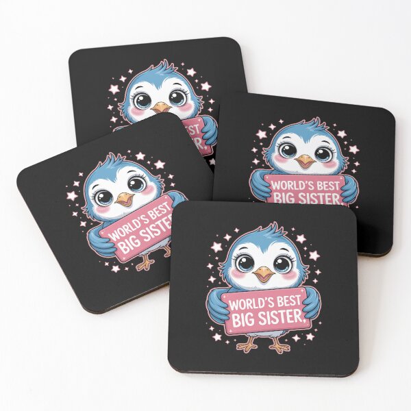 Item preview, World's Best Big Sister Bird Design designed and sold by Gogetgiggles.