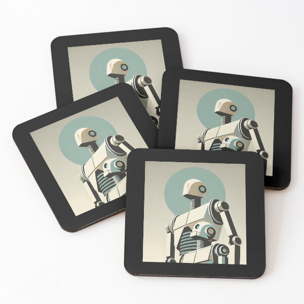 Item preview, Futuristic Humanoid Robot designed and sold by TEEJAMBOREE.