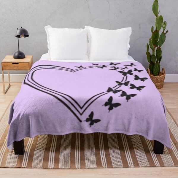 Item preview, Butterflies Emerging from Heart Minimalist Design designed and sold by Evan-Tees.