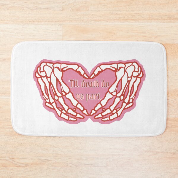 Item preview, “‘TIL death do us part” sticker deaign designed and sold by Thousandfurrs.