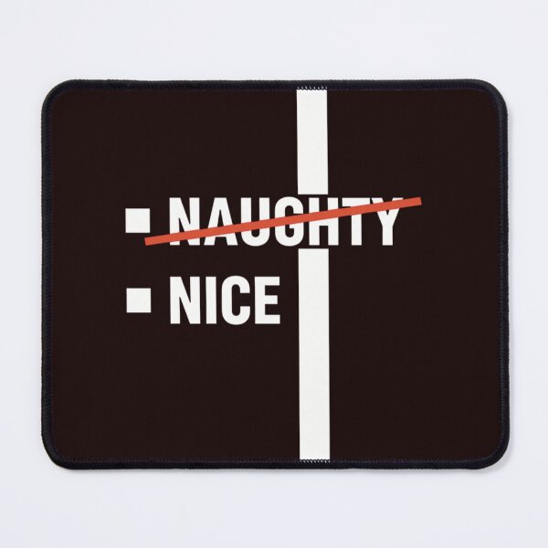 Item preview, Naughty or Nice Checkbox - Minimalist Christmas List Humor designed and sold by VandalMuse.