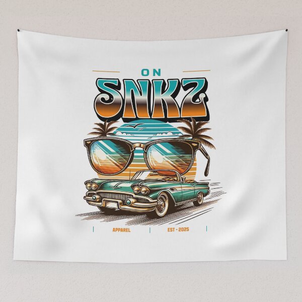 Item preview, SNKZ Retro Ride designed and sold by SNKZAPPAREL.