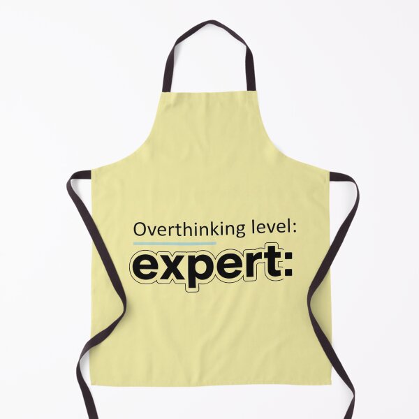 Item preview, Overthinking level: expert designed and sold by jassimGA.
