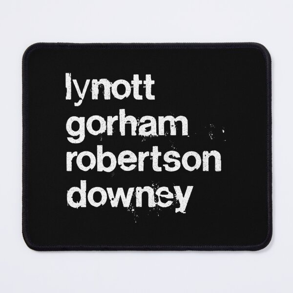 Item preview, Thin Lizzy Rough Textured Names Layout designed and sold by conleyrobinso.