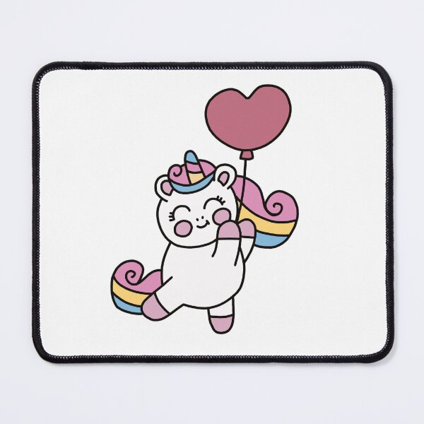Item preview, Unicorn with a balloon designed and sold by PinkieLotus.