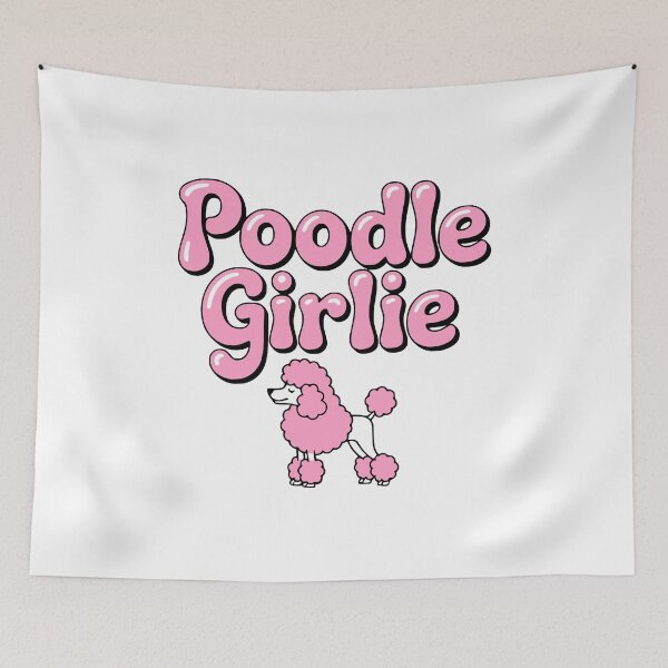 Item preview, Poodle Girlie! Pink Poodle Girlie designed and sold by PMCreative.