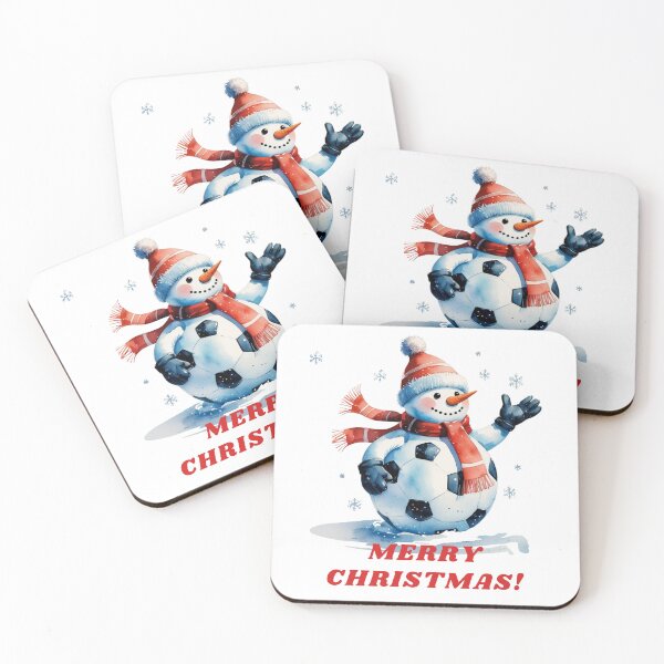 Item preview, Soccer Ball Snowman – Festive Winter Sports Mashup designed and sold by PAPIRO SIGLO XXI.