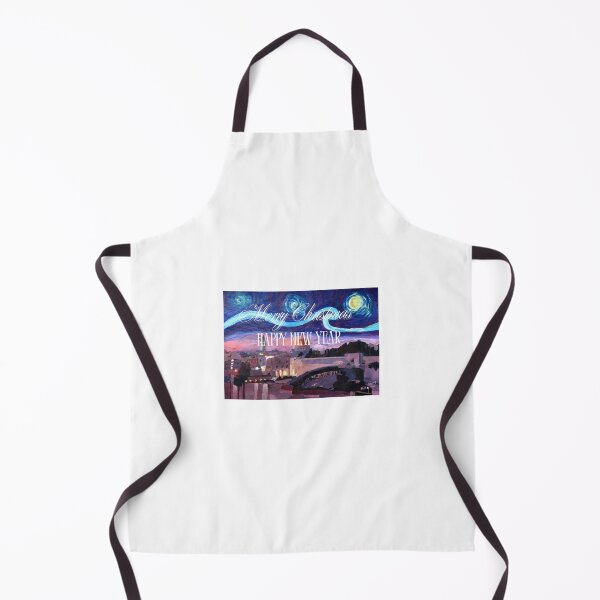 Item preview, Merry Christmas Happy new Year at starry night in Jerusalem designed and sold by artshop77.