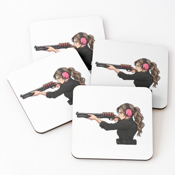Item preview, Shotgun Girl – Beauty with Firepower designed and sold by RAWLIFEGRAPHIC.