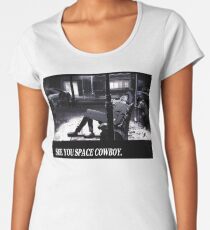 Cowboy Bebop sehen Sie Platz Cowboy Premium Rundhals-Shirt