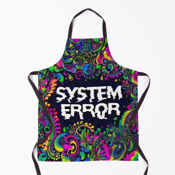 Item preview, Neon error. designed and sold by MyHappyArtShop.