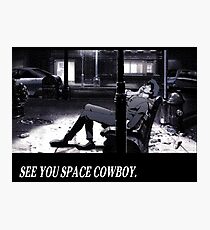 Cowboy Bebop See You Space Cowboy Photographic Print