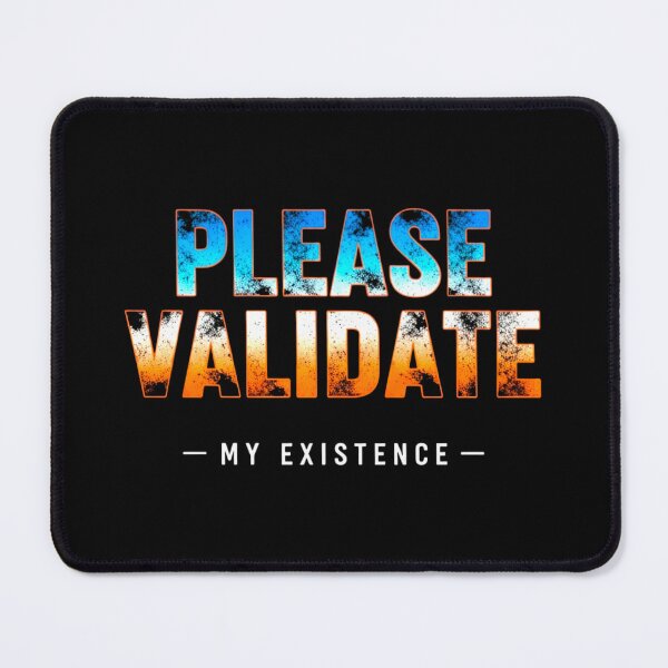 Item preview, Anxious Existential Quote Distressed Typography designed and sold by SholoStudio.