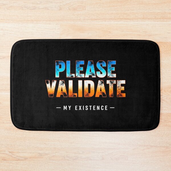 Item preview, Anxious Existential Quote Distressed Typography designed and sold by SholoStudio.