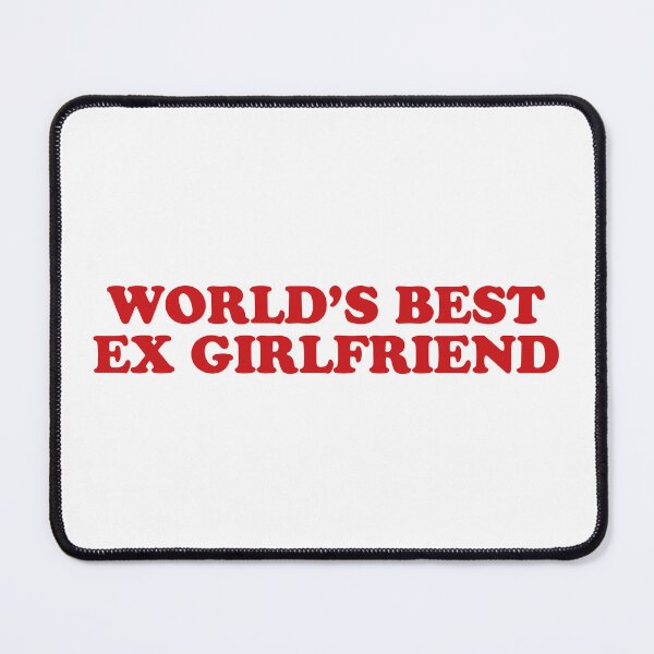 Item preview, World’s Best Ex Girlfriend – Funny Award Style Badge designed and sold by CurlyDude.