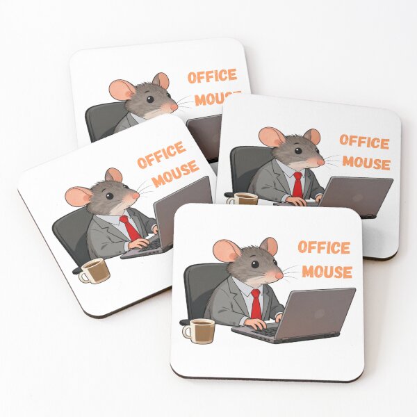 Item preview, Office mouse funny gift for office buddy workmate designed and sold by ShirtieSize.